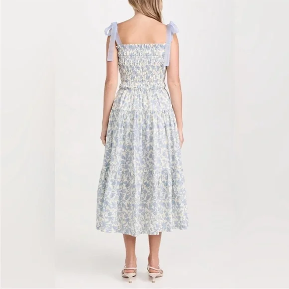 En Saison Egret Floral Dress - Picture 2 of 6